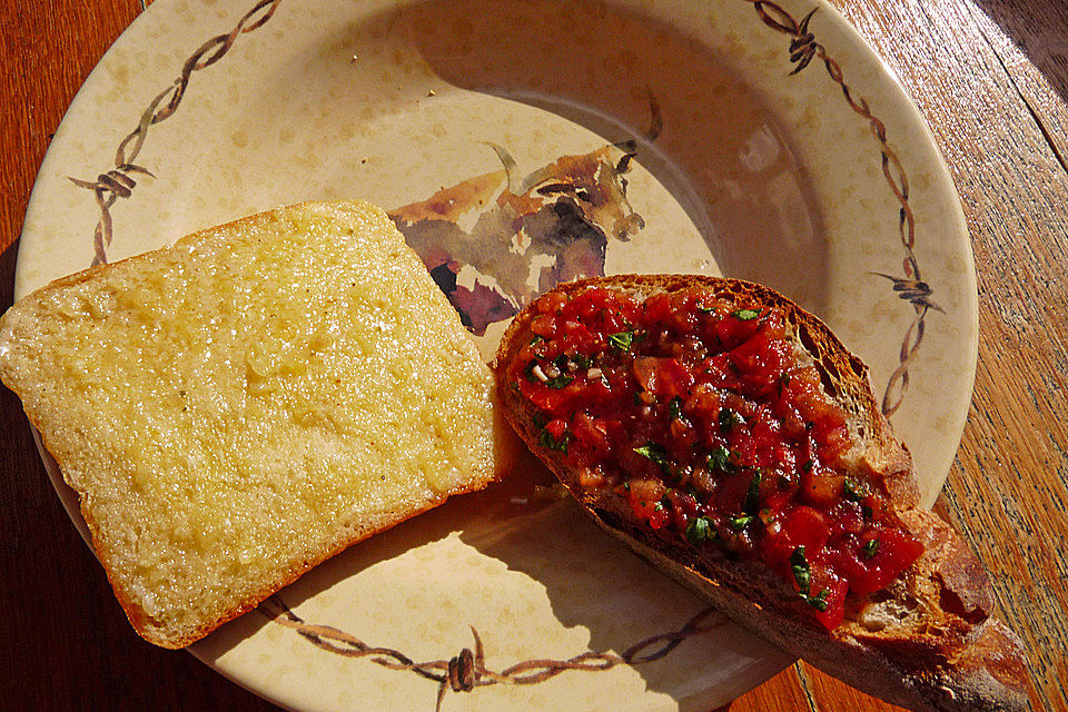 Bruschetta vom Grill