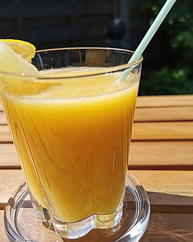 Maracuja-Orangen Cocktail