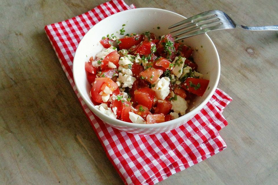 Tomate-Feta-Carpaccio