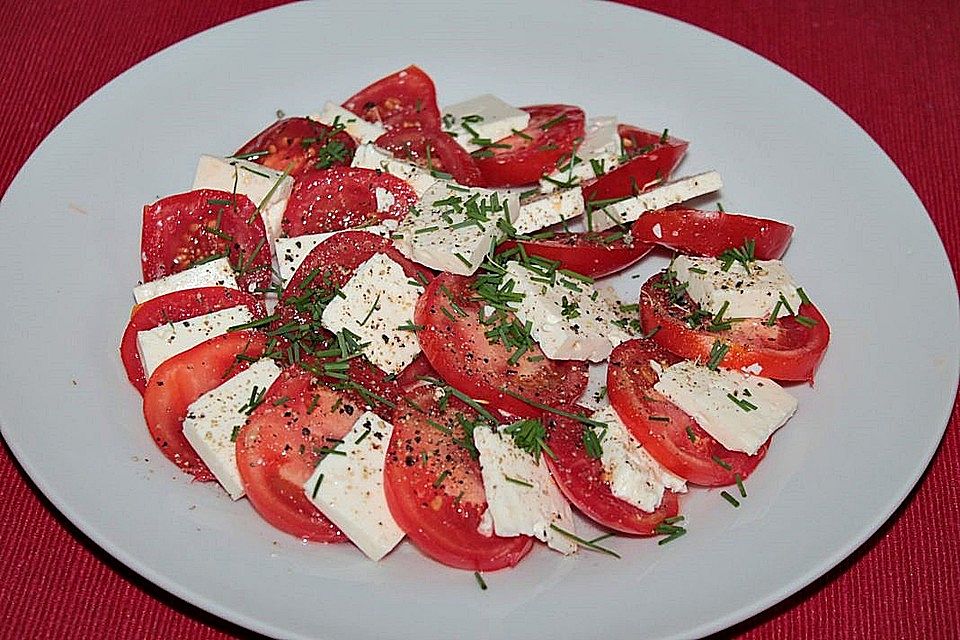 Tomate-Feta-Carpaccio