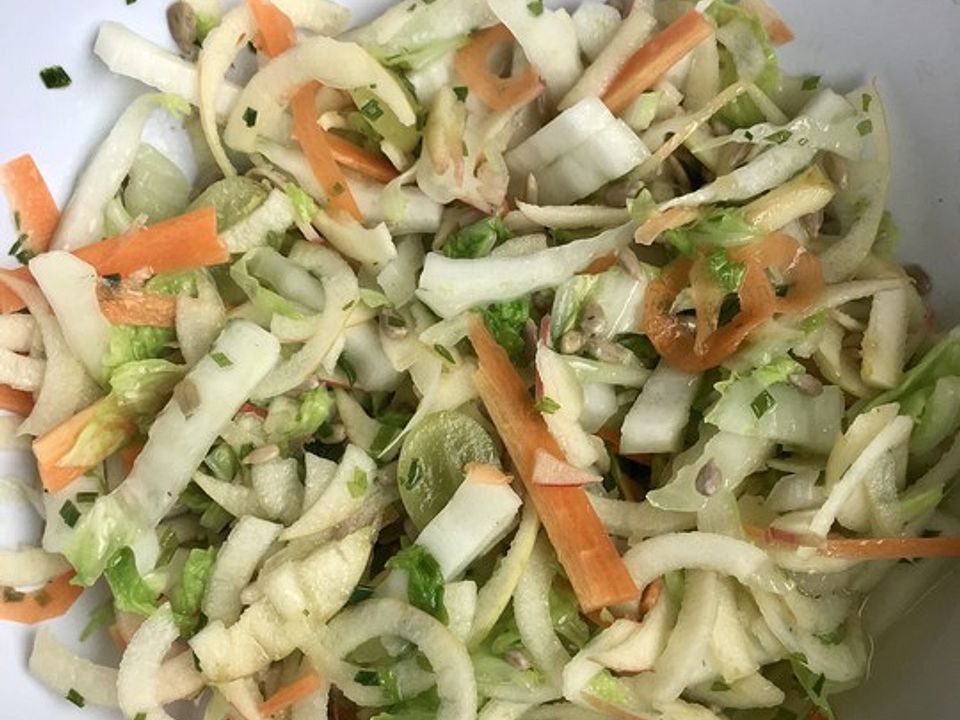 Fruchtiger Chinakohl-Salat von s-fuechsle| Chefkoch