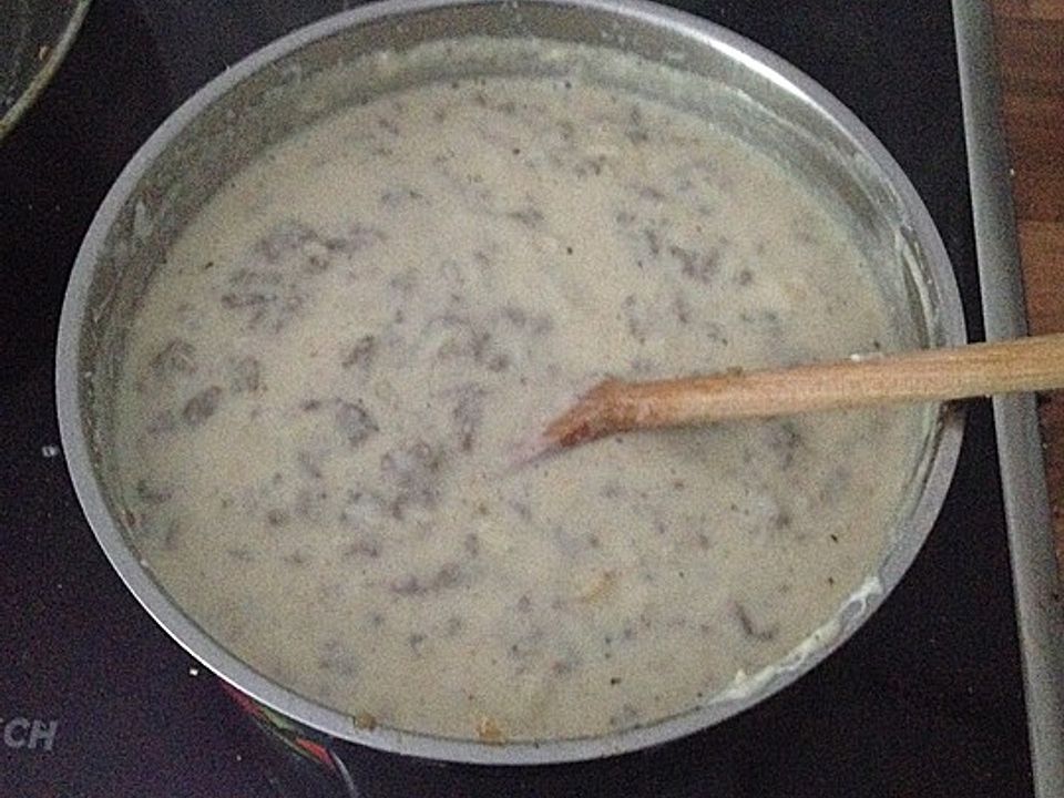 Blumenkohlcremesuppe mit Hackfleisch von Blueberry-Dream| Chefkoch