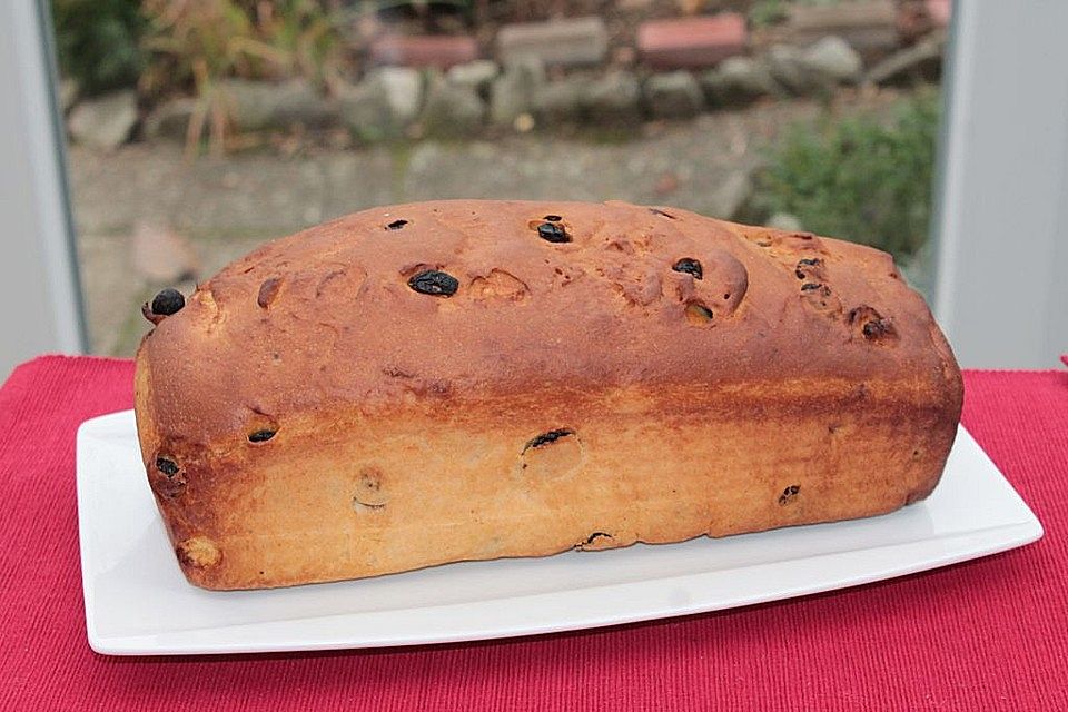 Delfinas Rosinen-Rosenwasser-Weißbrot