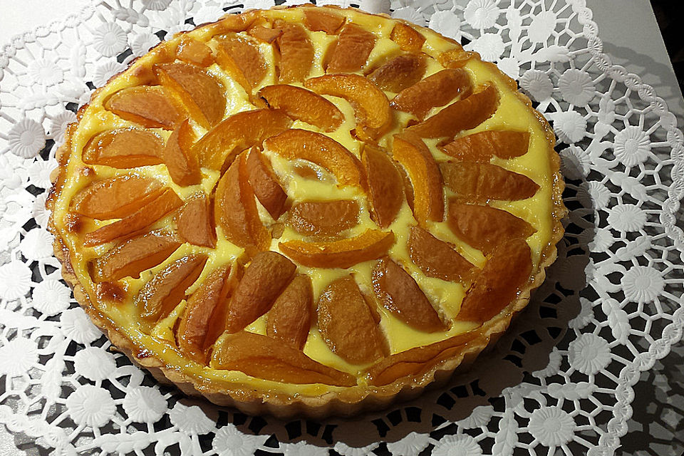 Tarte aux abricots