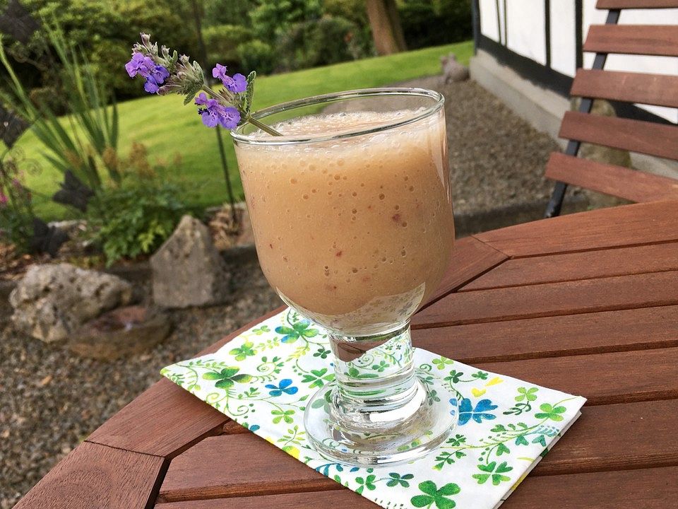 Nektarinen-Smoothie von s-fuechsle| Chefkoch