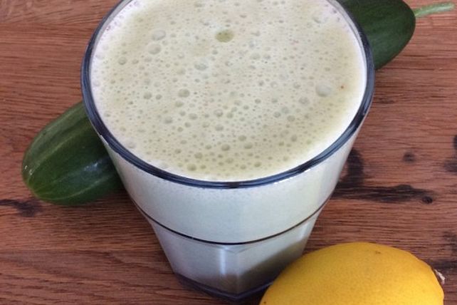 Gurken-Apfel-Buttermilch-Shake von s-fuechsle| Chefkoch