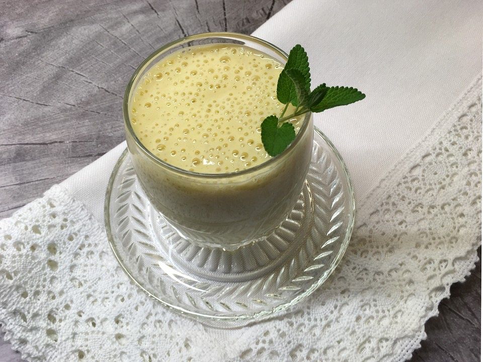 Nektarinen-Bananen-Dickmilch von patty89| Chefkoch
