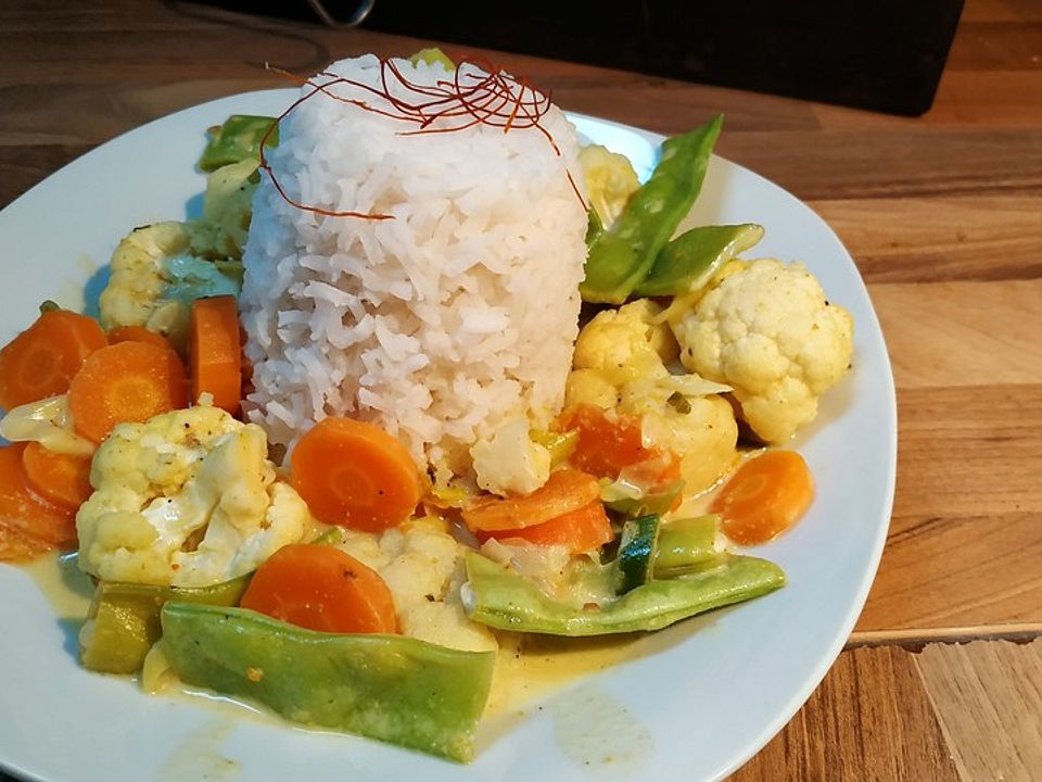 Sommergemuse In Curry Sojasahne Von Mika91 Chefkoch