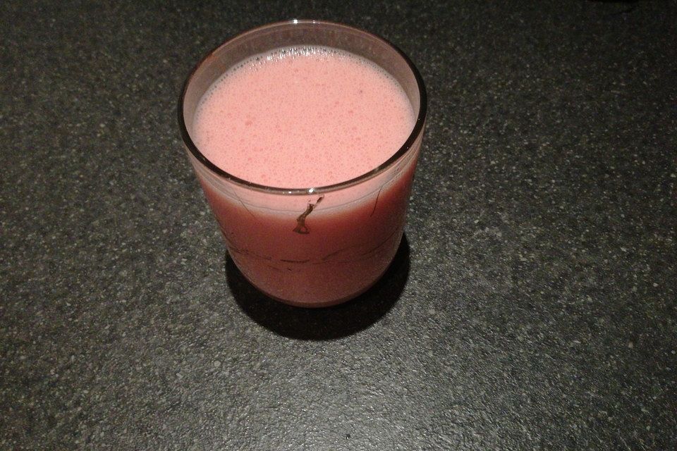 Wassermelonen-Bananen-Buttermilch-Shake