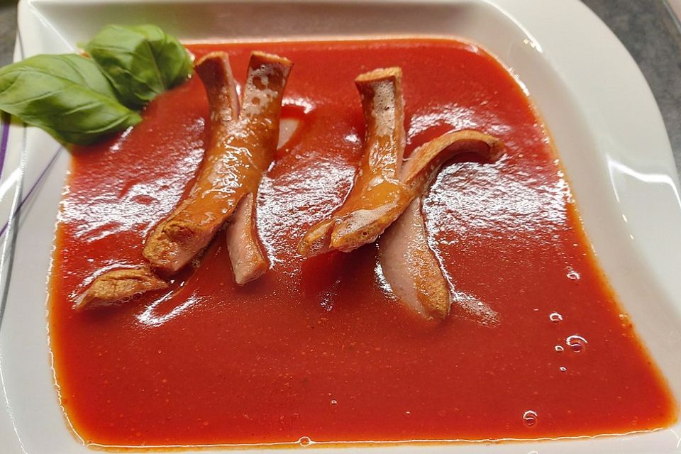 Tomaten-Paprika-Suppe