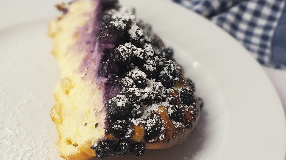 Cremiger Blaubeer Quark Auflauf Von Hitu Chefkoch 