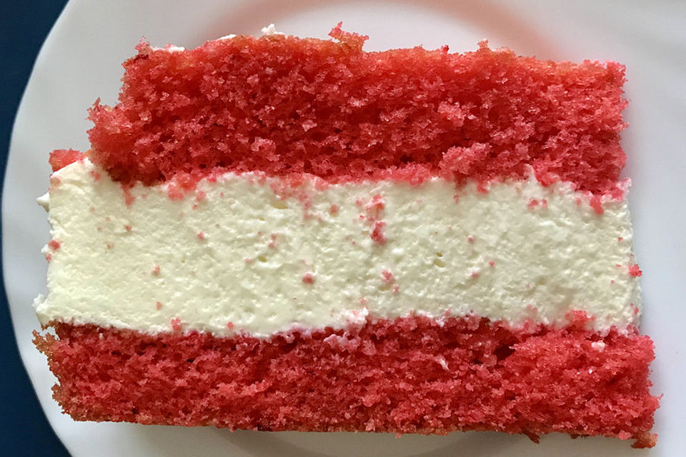 Veganer Red Velvet Kuchen