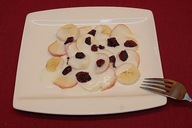 Pfirsich-Bananensalat von patty89| Chefkoch