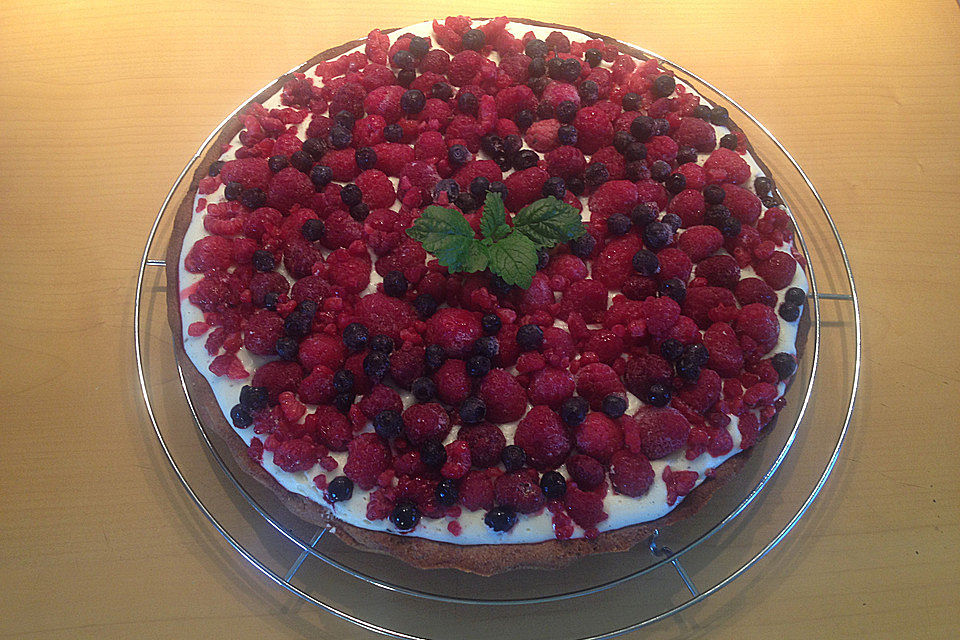 Mascarpone-Beeren-Pie