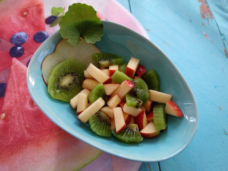 Apfel-Kiwi-Salat von Mareike1995H | Chefkoch