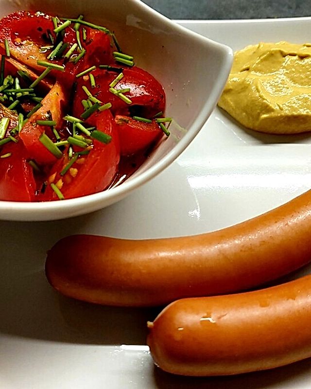 krümeltigers Tomaten-Schnittlauch-Salat