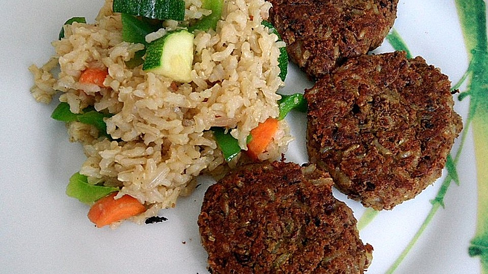 Kidneybohnen Reis Bratlinge Von Yamia Chefkoch 