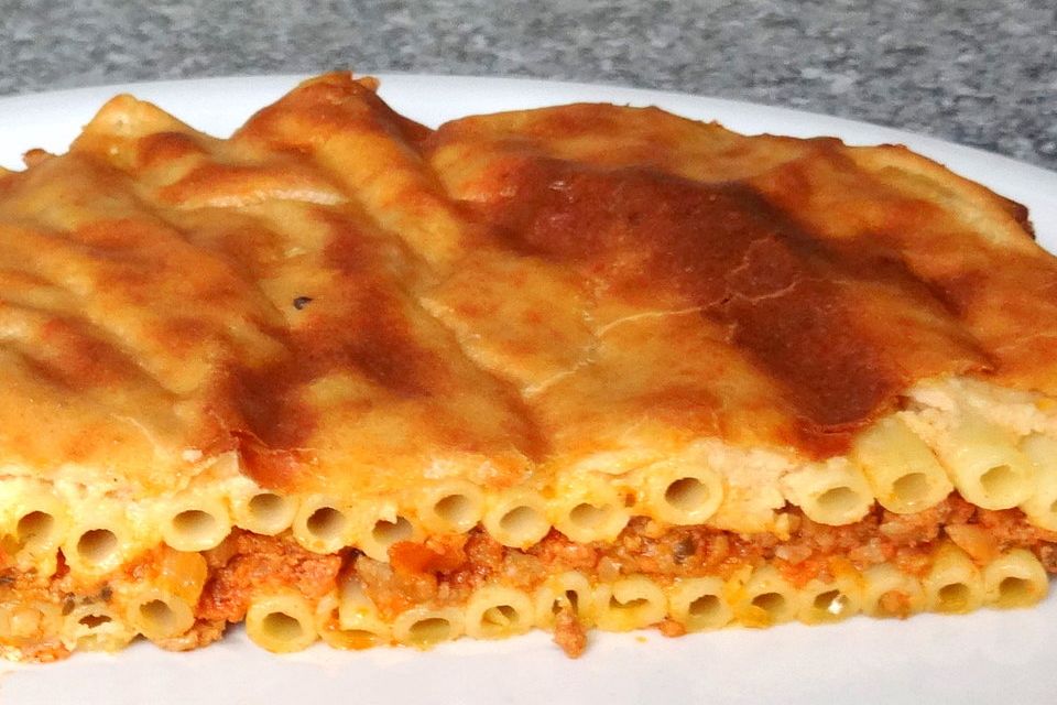 Pastitsio - Griechischer Makkaroniauflauf