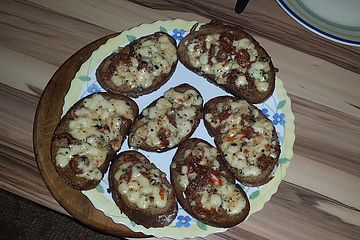 Mozzarella-Tomaten-Bruschetta