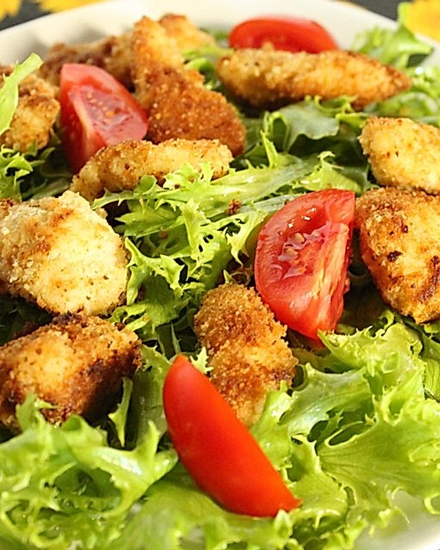 Backhendl-Salat