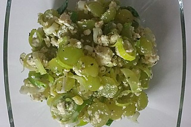 Herzhafter Weintraubensalat von Bobblchen101| Chefkoch