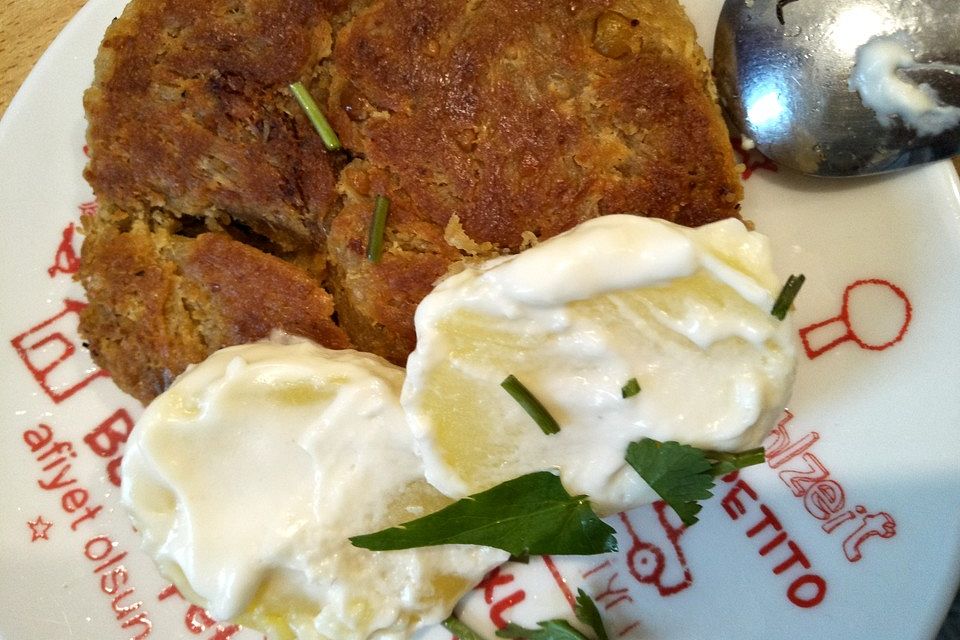 Vegane Kichererbsen-Schnitzel mit Seitan