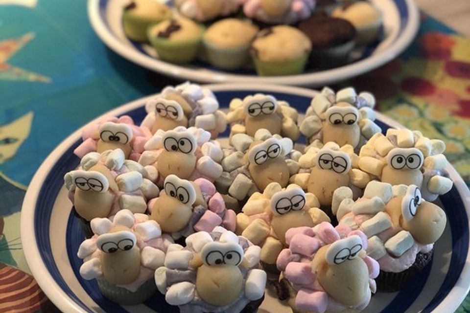 Schäfchen-Cupcakes Schäfchen-Cupcakes