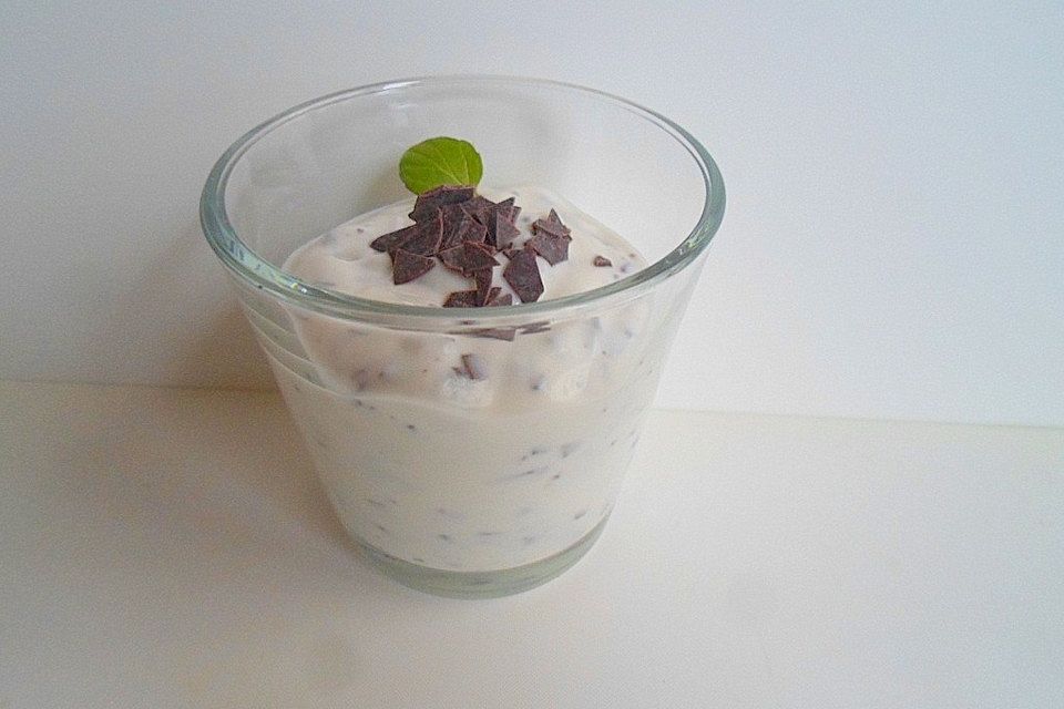 Veganer Stracciatella-Joghurt