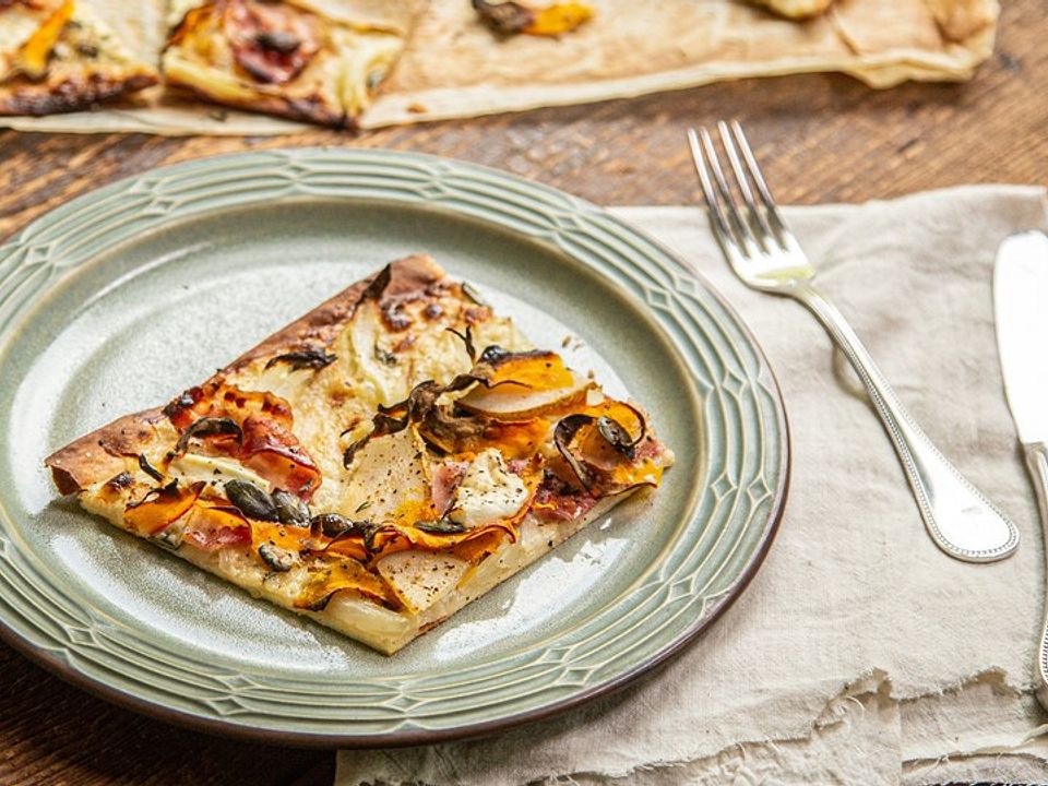 Herbst-Flammkuchen von dodith | Chefkoch