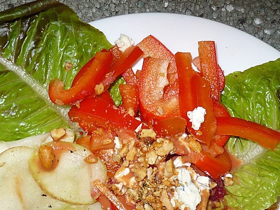 Gemischter Salat mit Apfel und Birne von koch45| Chefkoch
