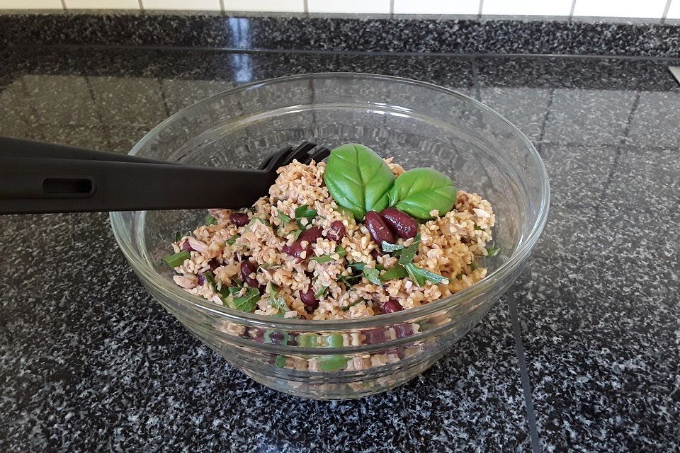 Mexikanischer Bulgur-Salat mit Thunfisch