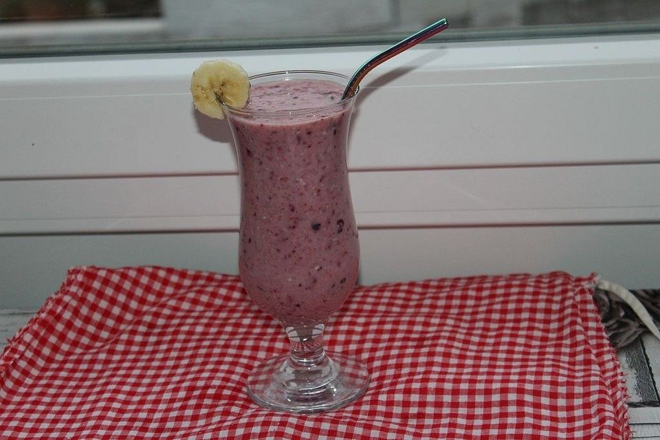 Früchte-Hafer-Smoothie