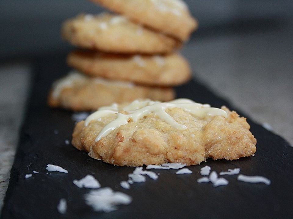 Feine Kokos-Cookies von s-fuechsle| Chefkoch