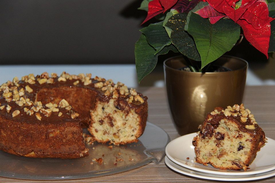 Ananas - Zucchini Kuchen