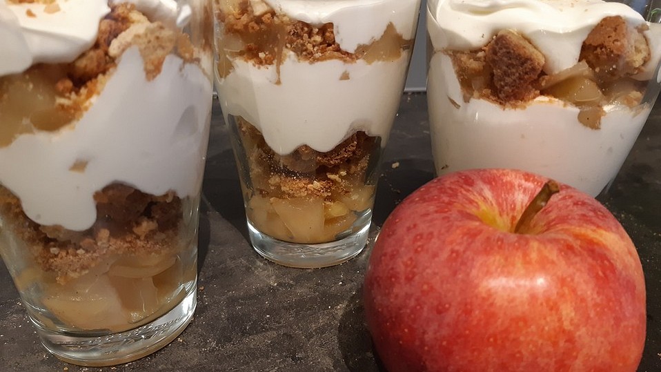 Amarettini - Apfel Dessert von wilma2004 Amarettini - Apfel Dessert von wilma2004