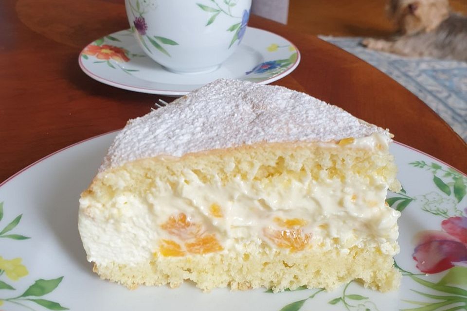 Kleine aber feine Käsesahnetorte