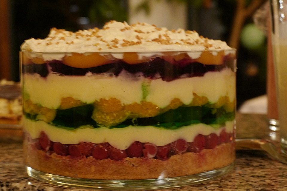 Kunterbuntes Trifle