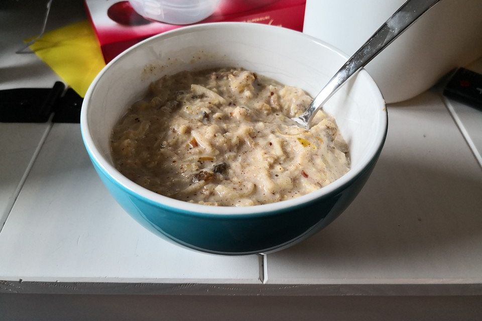 Porridge à la "Apfelstrudel"