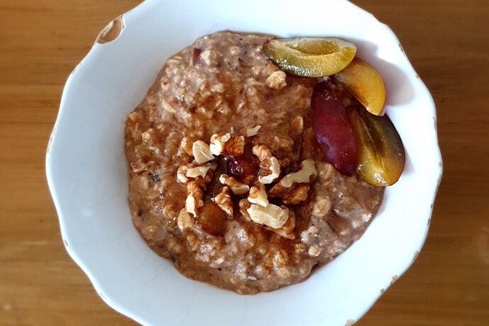 Porridge à la "Apfelstrudel"