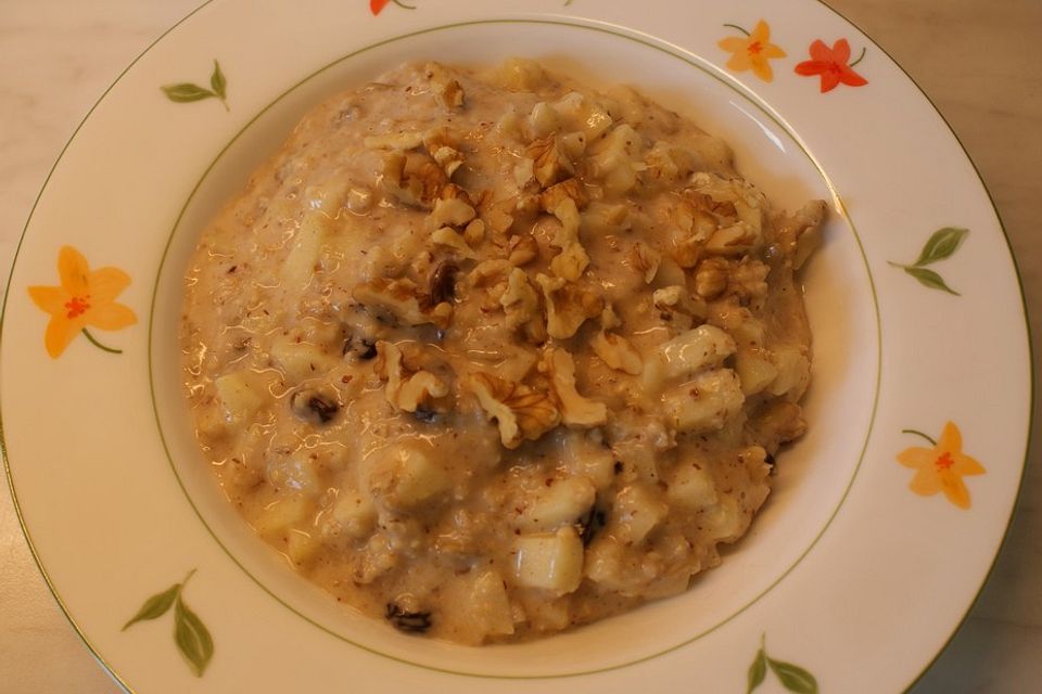 Porridge à la "Apfelstrudel"