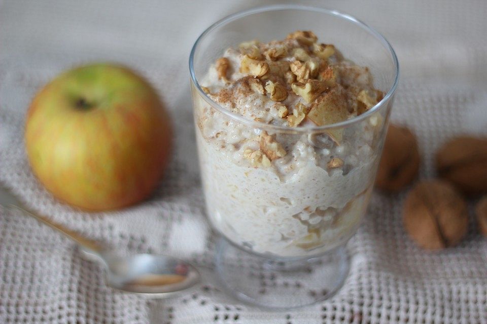 Porridge à la "Apfelstrudel"