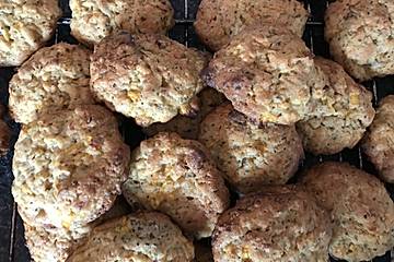 Knusprige Power-Cookies mit Kürbis und Chia-Samen