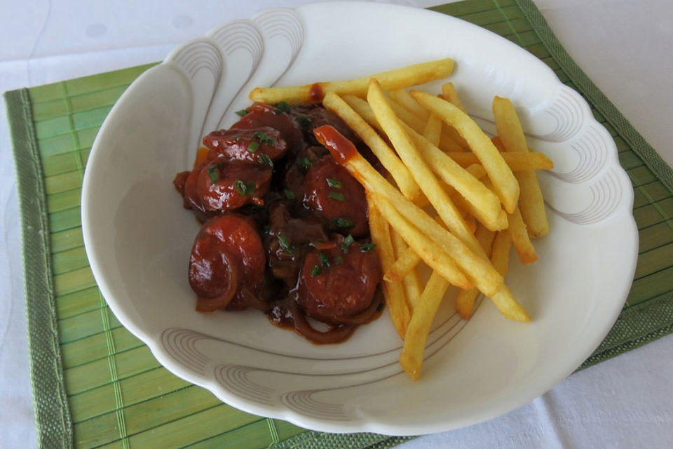 Zwiebelsauce mit Malzbier