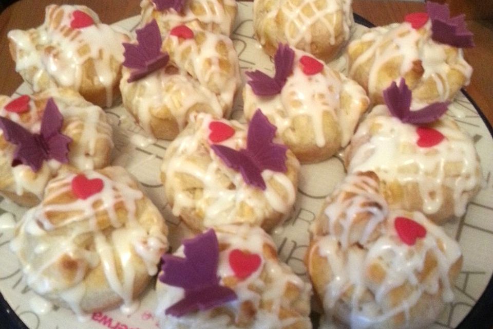 Blätterteig-Kirsch-Muffins Blätterteig-Kirsch-Muffins