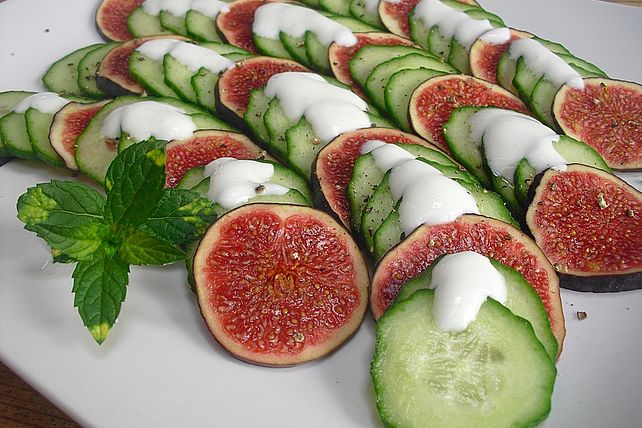 Feigen-Gurken-Carpaccio von patty89| Chefkoch