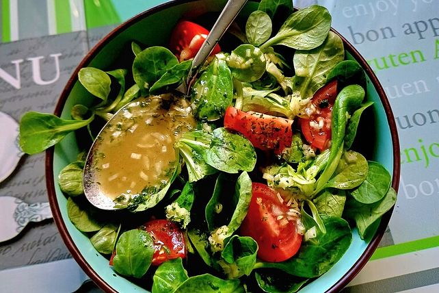 Senf-Honig-Dressing für Feldsalat von Pimpf1| Chefkoch