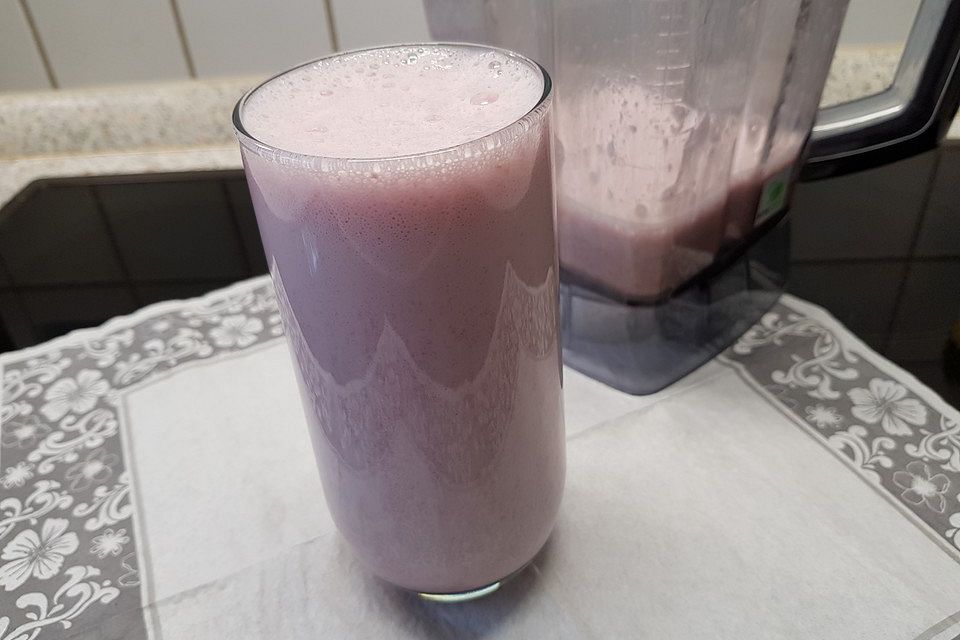 Himbeer-Vanillejoghurt-Smoothie Himbeer-Vanillejoghurt-Smoothie