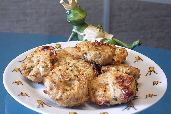 Urmelis W Rzige H Hnchen Handk Se Frikadellen Aus Dem Ofen Von Urmeli Chefkoch