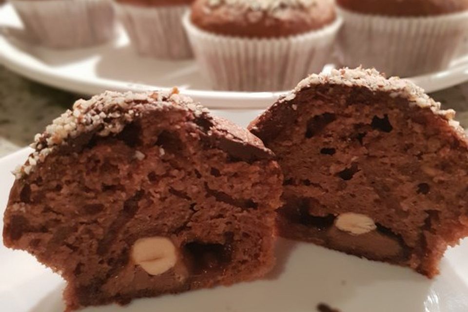 Schokoladige Toffifee-Muffins