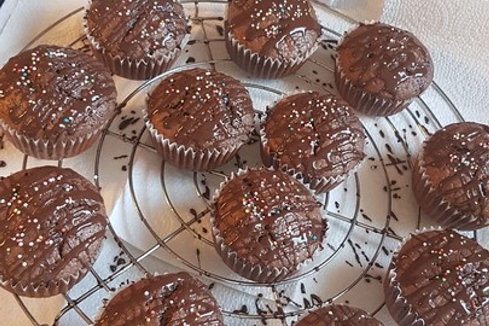 Schokoladige Toffifee-Muffins